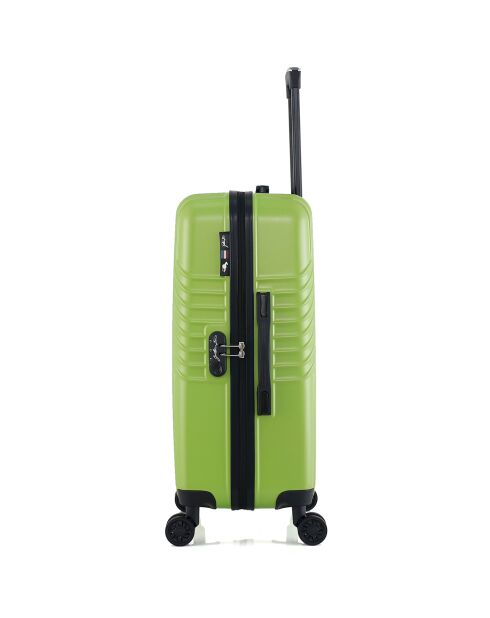 Peter Mittelgroßer Reisekoffer mit 4 Rädern, 65 cm, grün