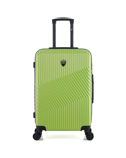 Valise Cabine 4 roues doubles Peter 55 cm verte