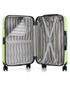 Valise Cabine 4 roues doubles Peter 55 cm verte