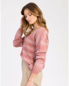 Pull en Mohair mélangé Lepimento bois de rose