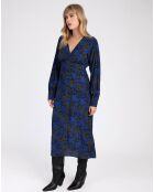 Robe Miroko vera bleu