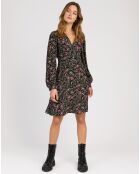 Robe Molly paisley noir