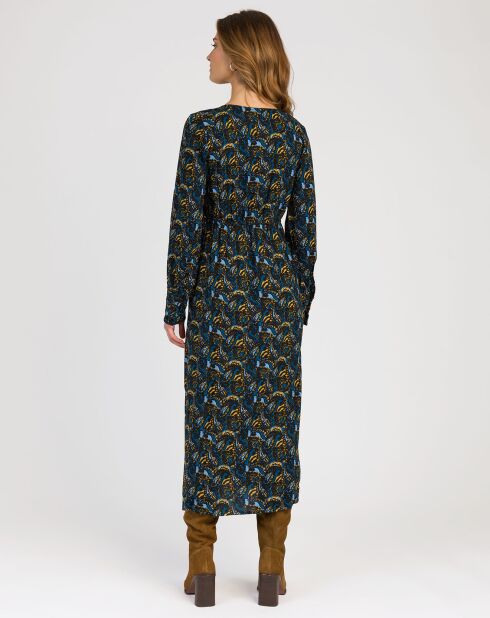 Marineblauwe jurk Orora Carmen