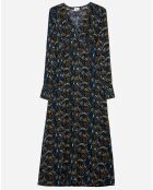 Marineblauwe jurk Orora Carmen