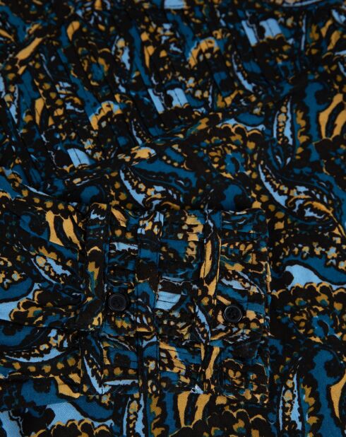 Marineblauwe jurk Orora Carmen