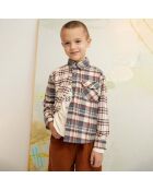 Camicia patchwork Alex