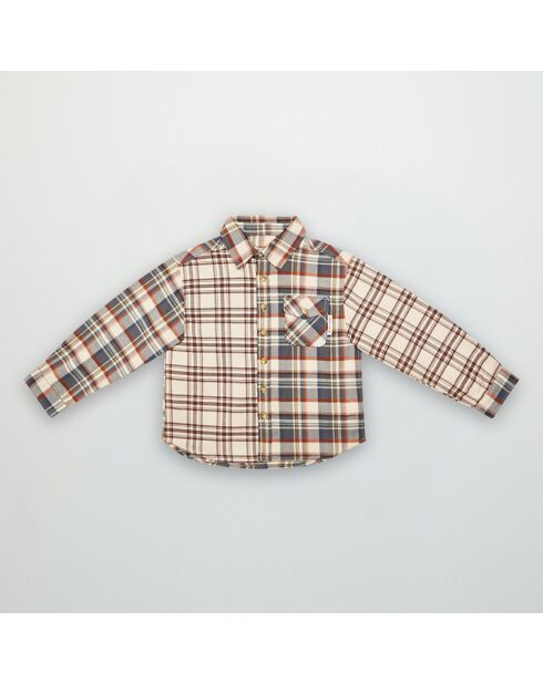 Camicia patchwork Alex