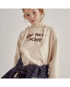 Sudadera con capucha con logo Sand Flock