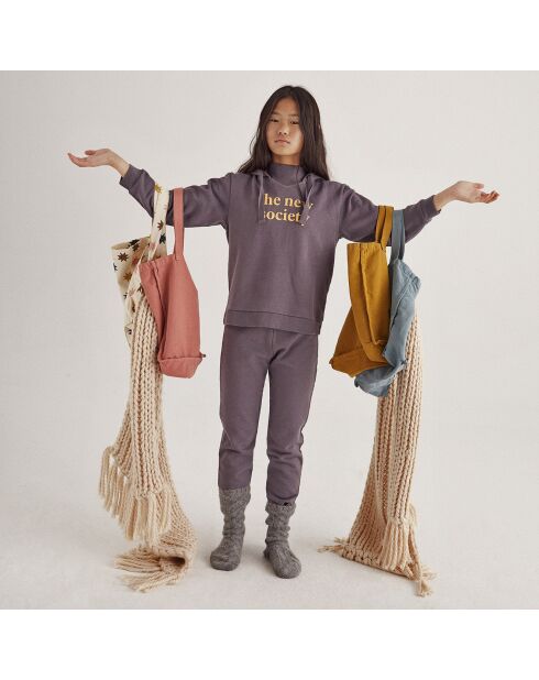 Cherry Flock Kapuzenpullover mit Logo