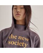 Cherry Flock Kapuzenpullover mit Logo