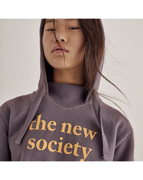 Cherry Flock Kapuzenpullover mit Logo