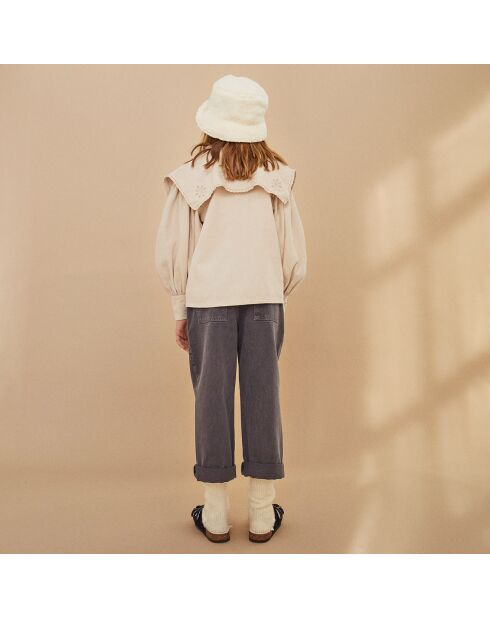 Blouse van Geraldine zand