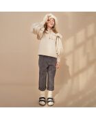 Blouse van Geraldine zand