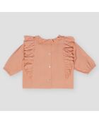 Manon Bluse mit Blütenblättern