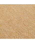 Tapis aspect Jute Nature 8877 jaune - 120x170 cm