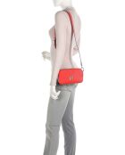 Mini Sac bandoulière en Cuir Primula orange 19.5x12x6 cm