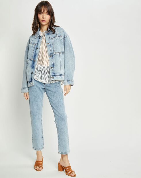 Jean délavé stonewash