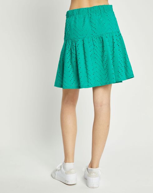 Jupe Eudeline ajourée verte