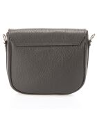 Sac bandoulière en Cuir Bela noir - 20x6x16 cm