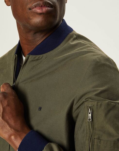Blouson Buly kaki/marine