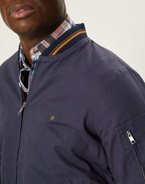 Blouson Vukan bleu marine