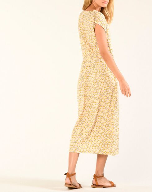 Lenaelle jurk met kardemombloemen