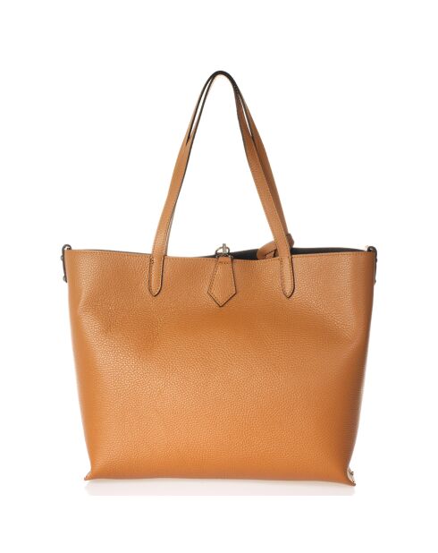 Cabas en Cuir Niobe cognac - 16x13x23 cm