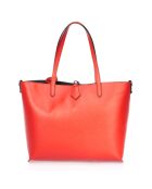 Cabas en Cuir Niobe rouge - 16x13x23 cm