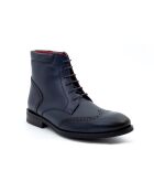 Bottines en Cuir Paramo bleu marine