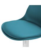 4 Chaise Hautes Karl multicolores - 38.5x33x83-104?cm