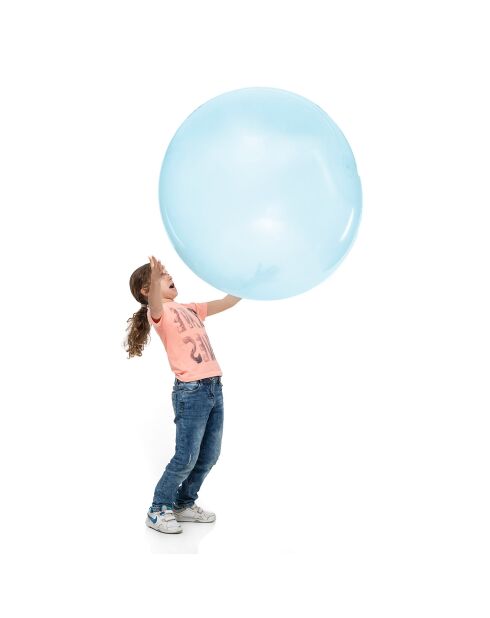 Ballon bulle gonflable Géante Bagge bleu - D.120 cm