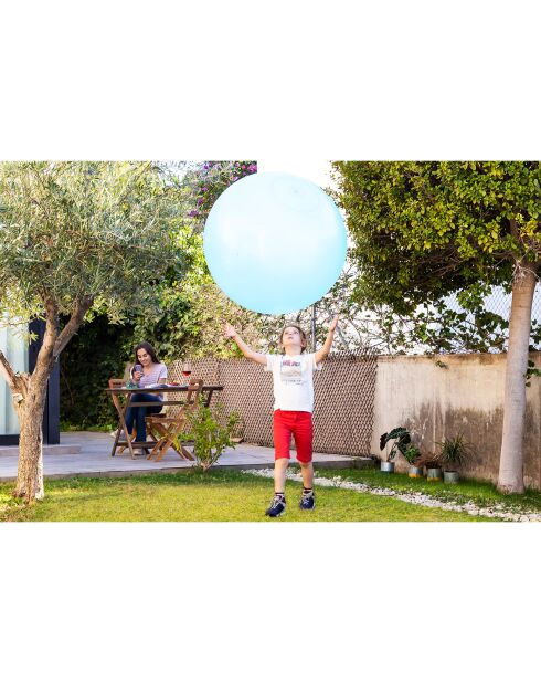 Ballon bulle gonflable Géante Bagge bleu - D.120 cm