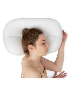 Oreiller 3D antiride Wrileep  blanc