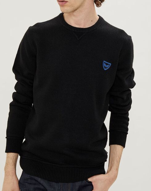 Pull en Laine mélangée Dane noir