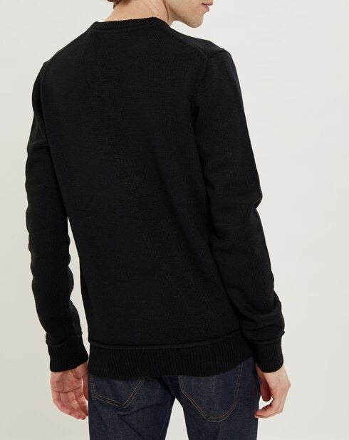 Pull en Laine mélangée Dane noir