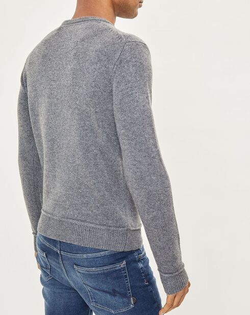 Maglione grigio medio Dane