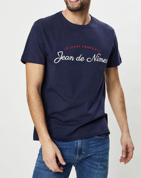 T-Shirt Jean de Nîmes James bleu marine