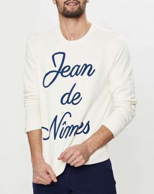 Sweat Jean de Nîmes Joel écru