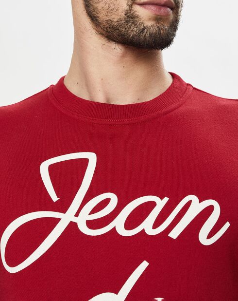 Sweat Jean de Nîmes Joel rouge
