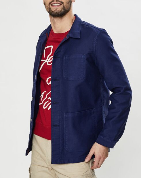 Veste Jean de Nîmes Work Paul bleu moyen