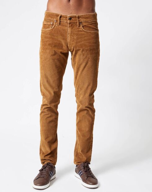 Pantalon Velours camel