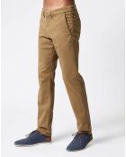 Pantalon slim James Knit Military kaki