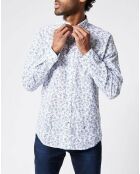 Chemise Birdland Imprimé Fleurs blanche