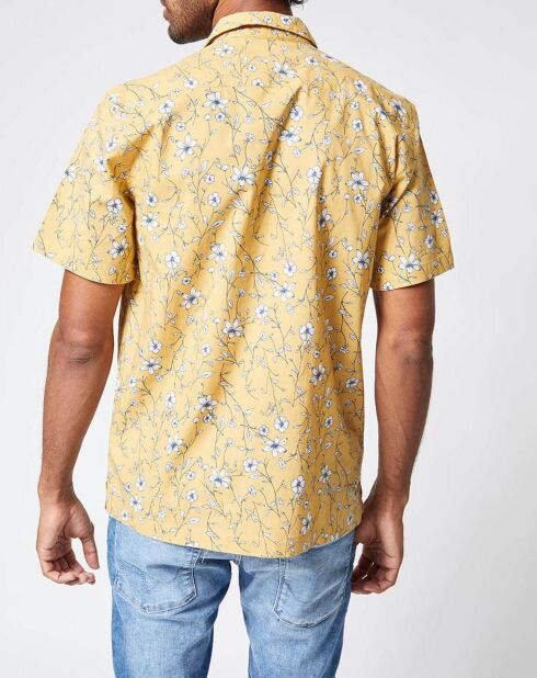 Chemise Cowley Fleurs jaune