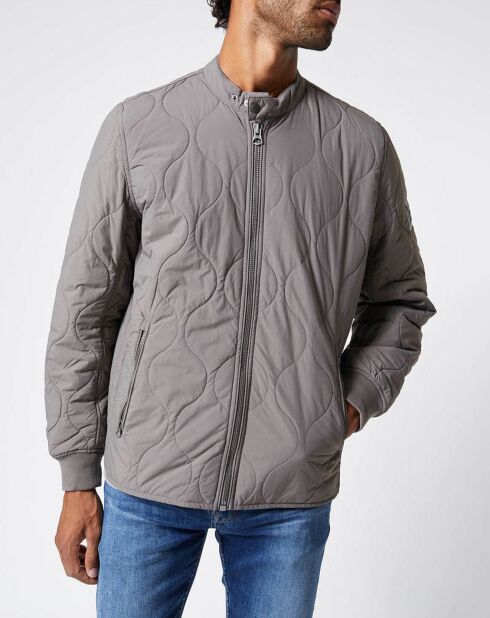 Blouson Matelassé Drayton taupe