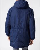 Parka Spencer réversible bleu marine/noir