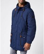 Parka Spencer réversible bleu marine/noir