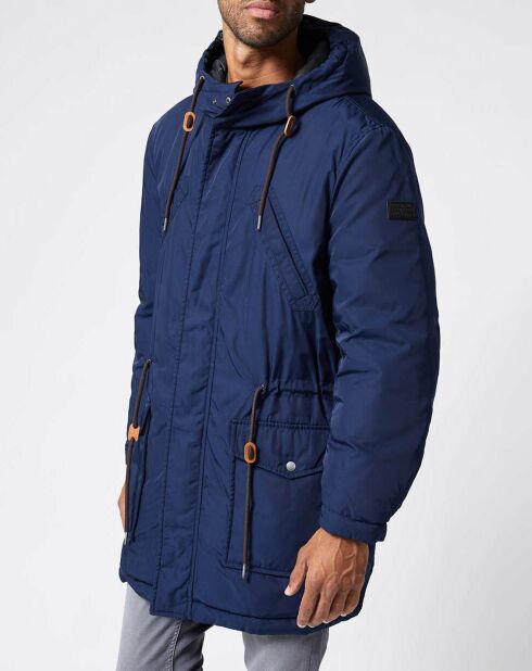 Parka Spencer réversible bleu marine/noir