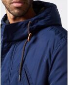 Parka Spencer réversible bleu marine/noir