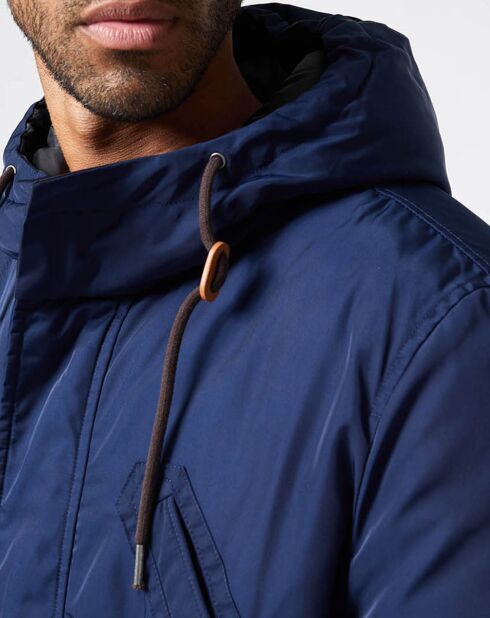 Parka Spencer réversible bleu marine/noir